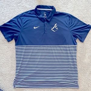 Men’s Nike MLB Atlanta Braves Polo XXL